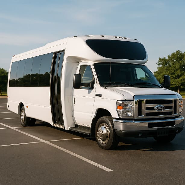Charter Bus Rental Burlington 20 Passenger Minibus