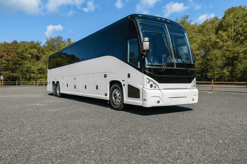 picture of Charter Bus Rental Burlington coach bus